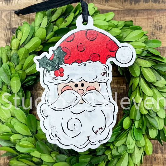 Festive Santa Ornament