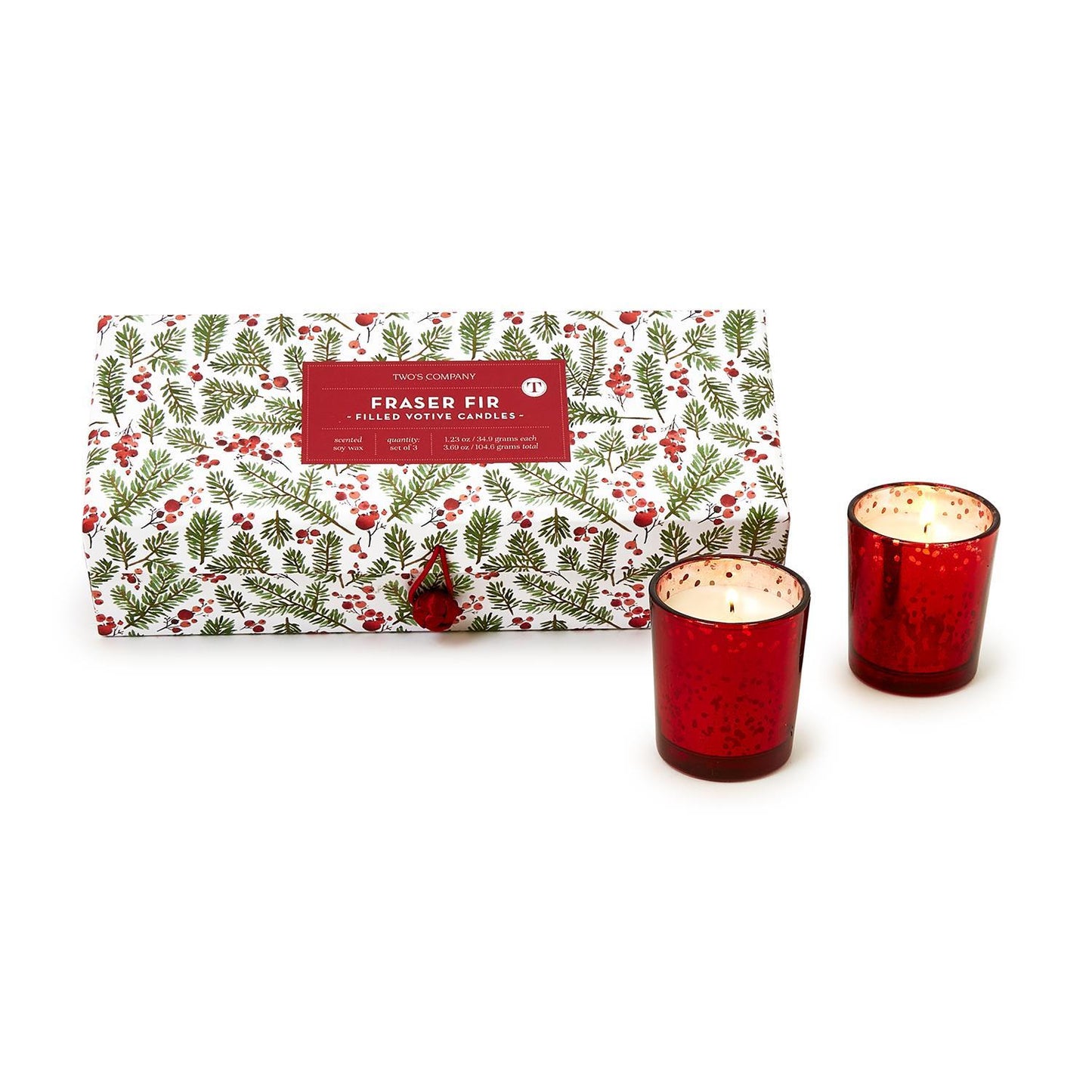 Merry Berry Set of 3 Scented Votives