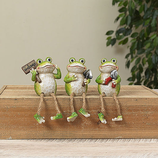 Frog Shelf Sitters - 3 styles