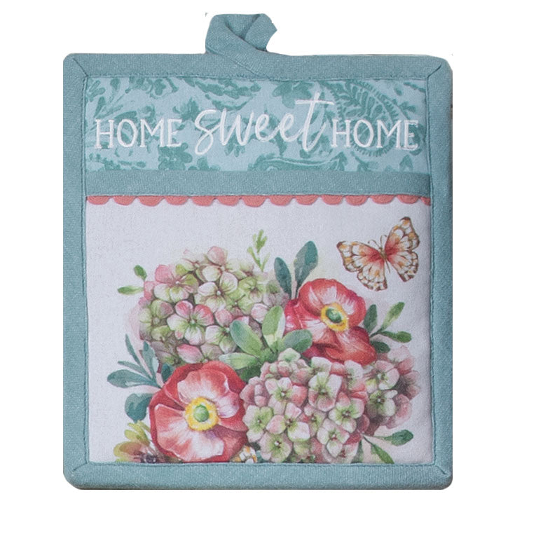 Garden Butterfly Pocket Mitt