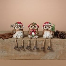 Owl Shelf Sitter - 3 Styles