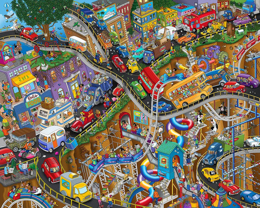 Getting Away Puzzle - 1000 pieces