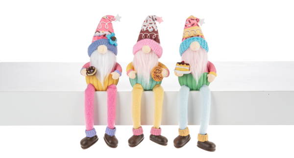 Gnome Shelf Sitters - 3 styles and colors