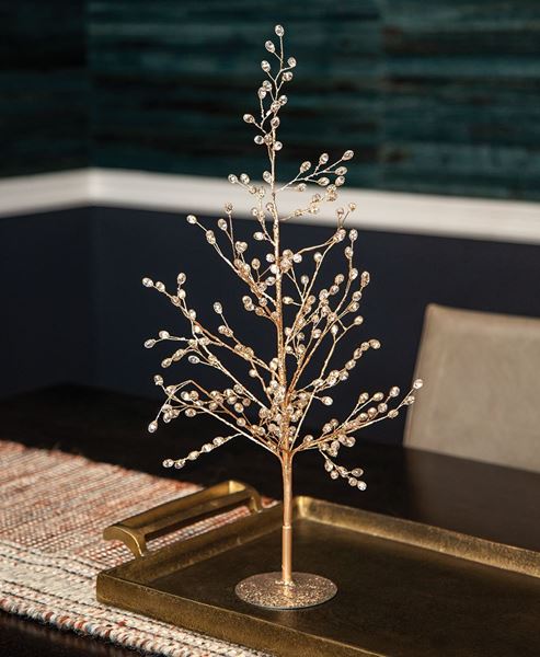 Gold Crystal Tree