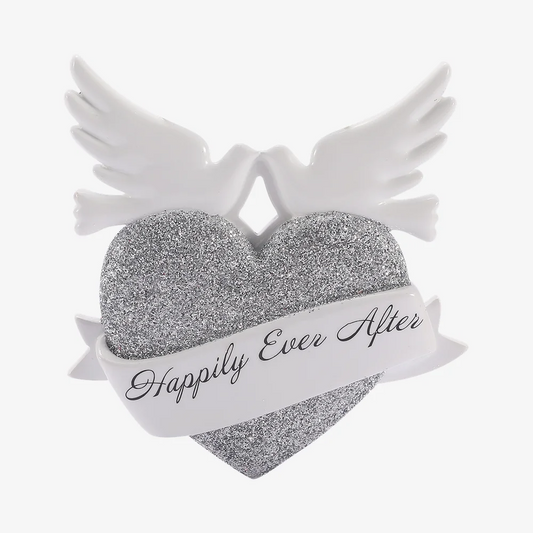 Wedding Heart Ornament