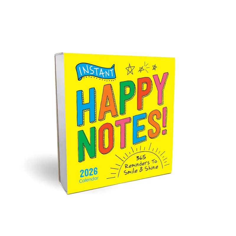 2026 Instant happy Notes Boxed Calendar