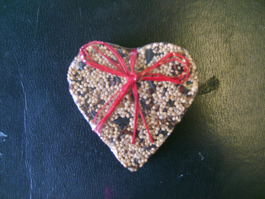 Little Heart Bird Feeder