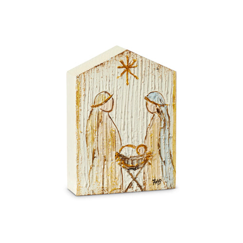 Holy Family Textured Block