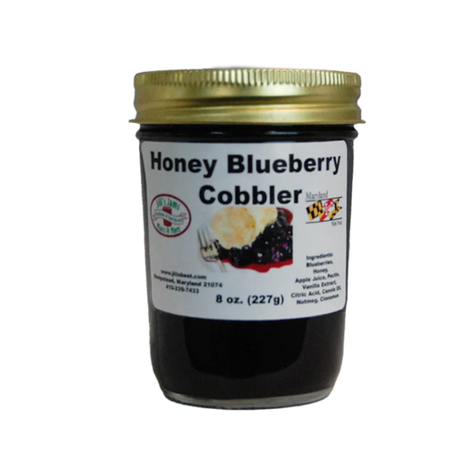 Honey Blueberry Cobbler -8 oz jar