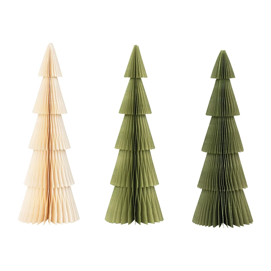 Paper Honeycomb Tree - 3 colors