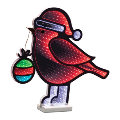 Bird with Ornament - lights Up