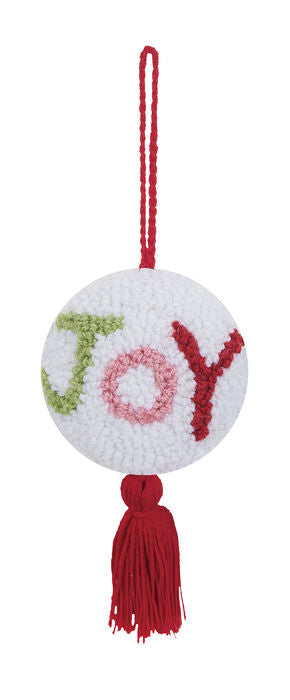 Joy Hook Ornament