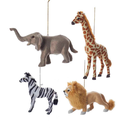 Jungle Animal Ornament - 4 Styles