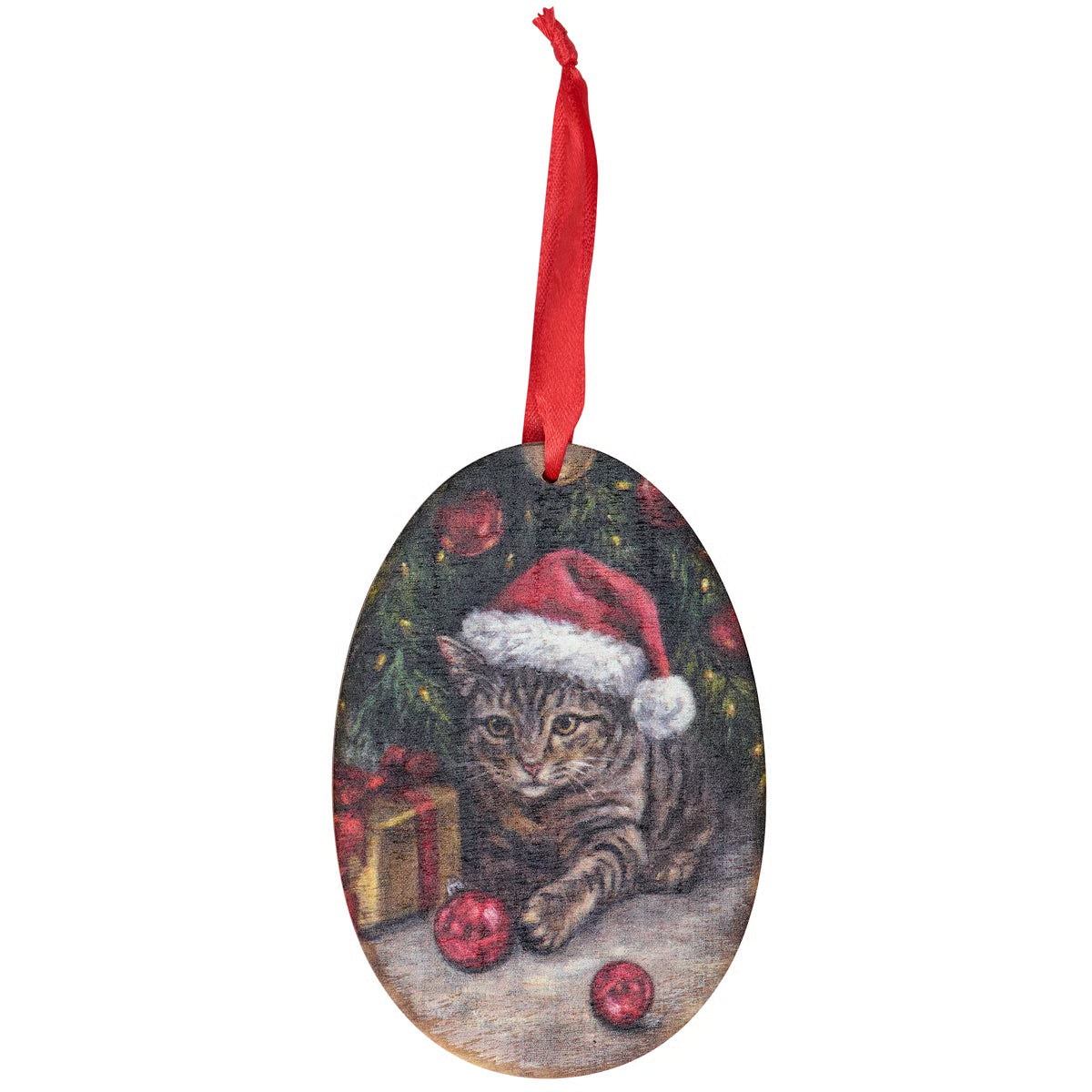 Kitty Mischief Ornament
