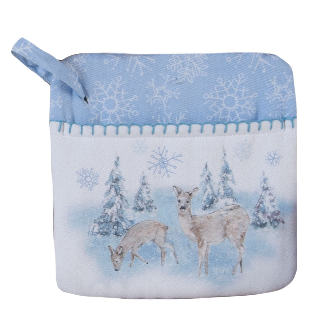 Let It Snow Pocket Mitt