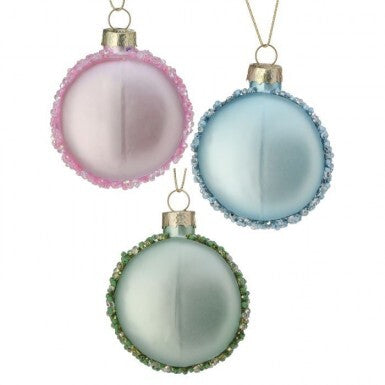 Macaroon Ornaments - 3 colors