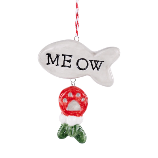 Meow Fish Ornament