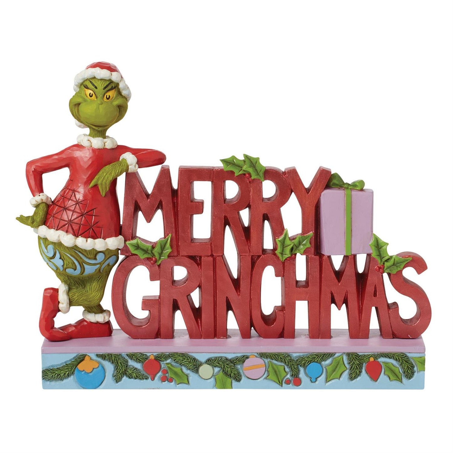 Jim Shore -Merry Grinchmas Figure