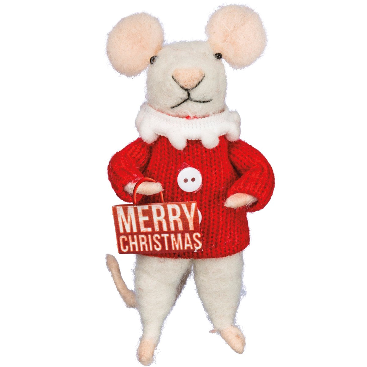 Merry Mouse Ornament