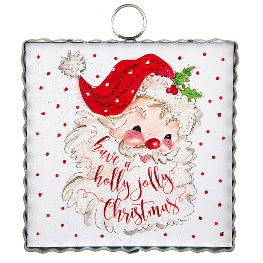 Mini Gallery Holly Jolly Santa
