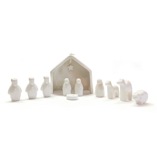 Mini Porcelain Nativity