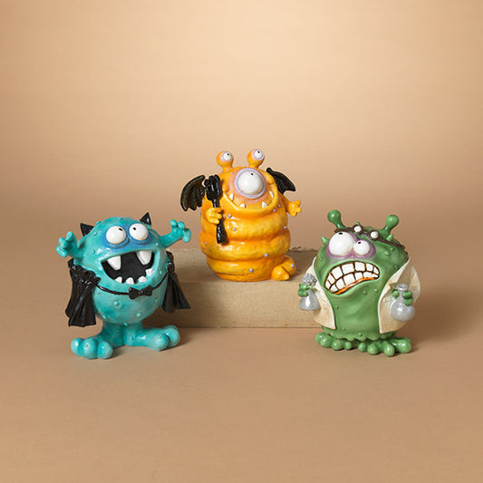 Halloween Monster Figurines - 3 styles