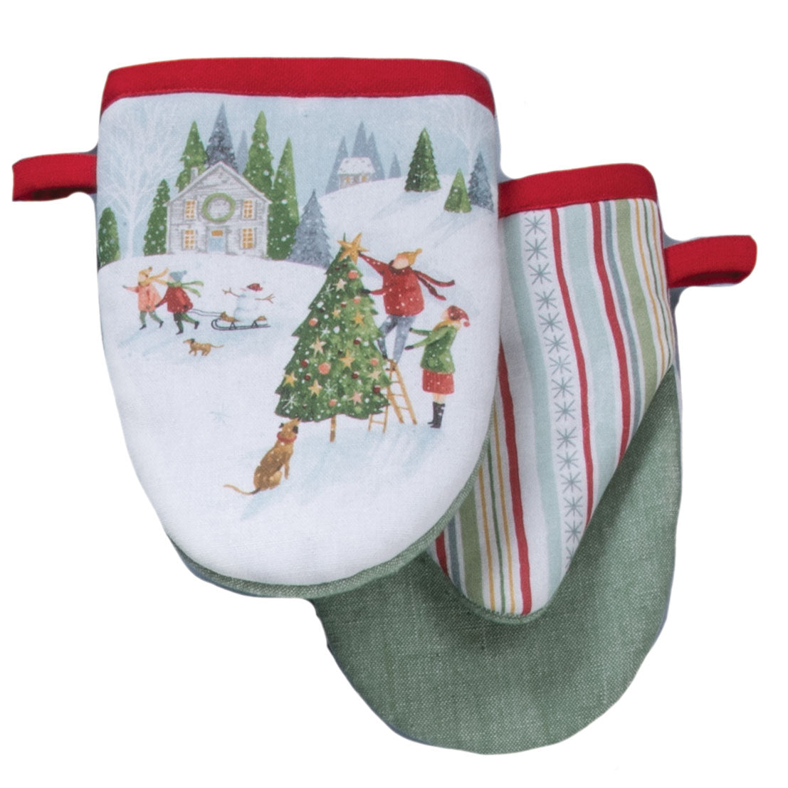 Magical Winterland Kitchen Grabber Mitt