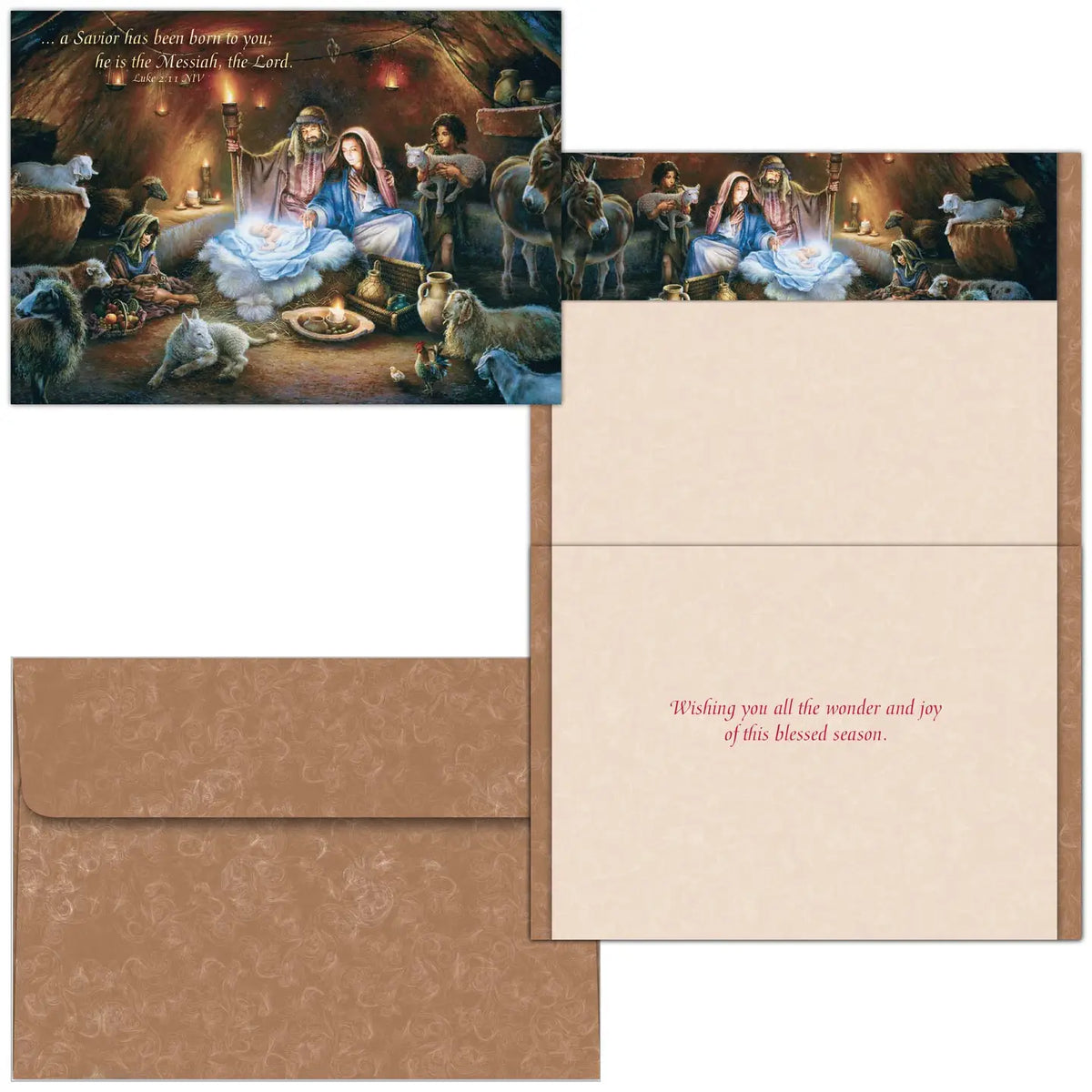 No Room in the Inn Boxed Cards
