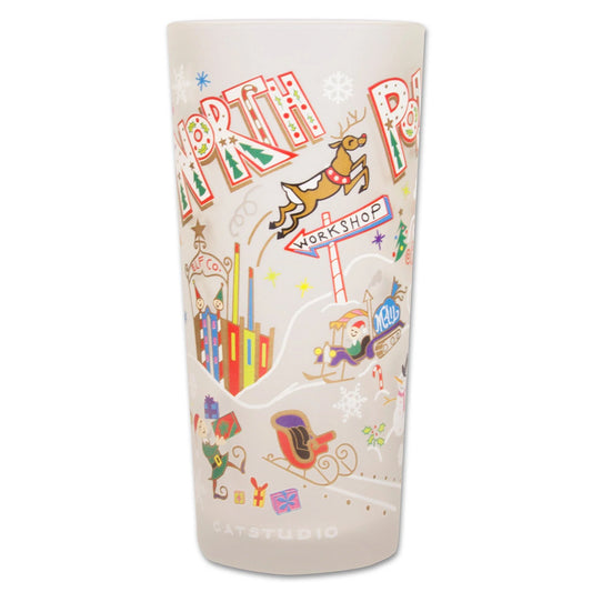 North Pole Glass