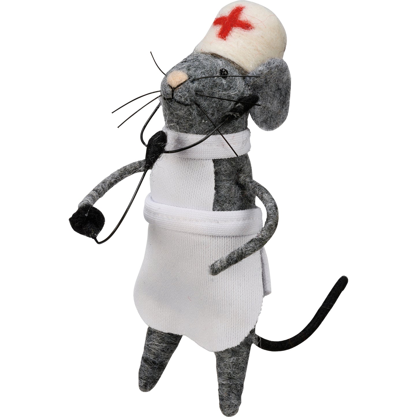 Mouse Nurse Ornament