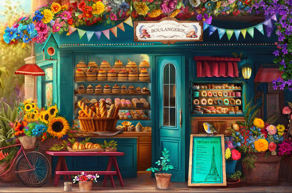 Boulangerie Pastry Shop Puzzle - 1000 pieces