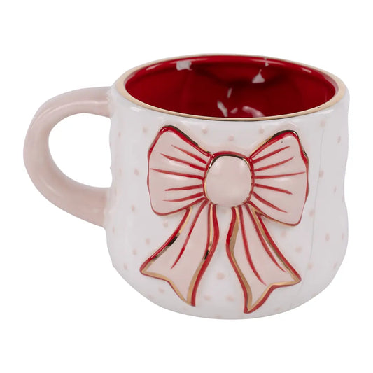 Pink Bow Mug