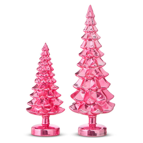 Pink Glass Trees