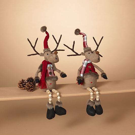 Plush Moose Shelf Sitter