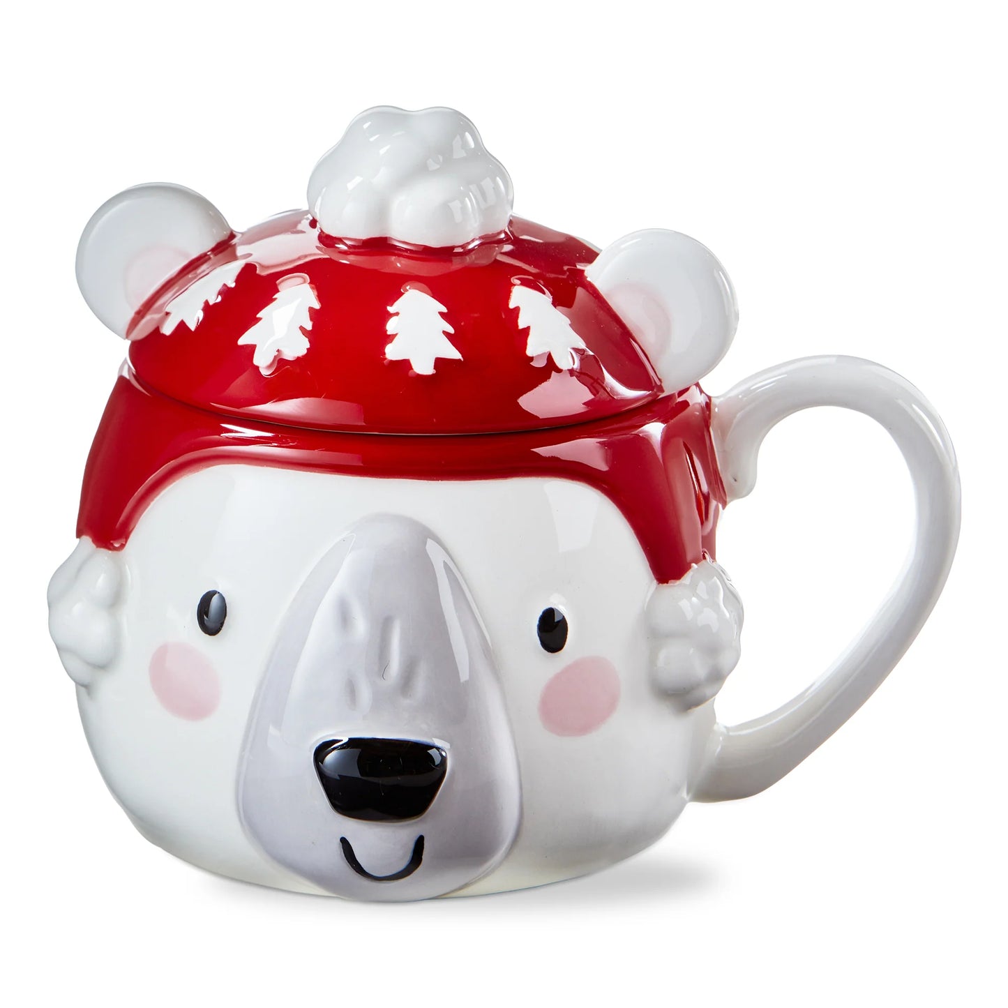 Polar Bear Mug with Lid