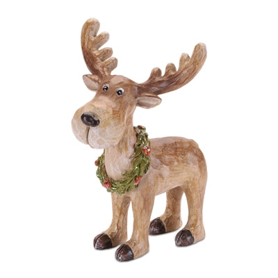 Reindeer with Wreath