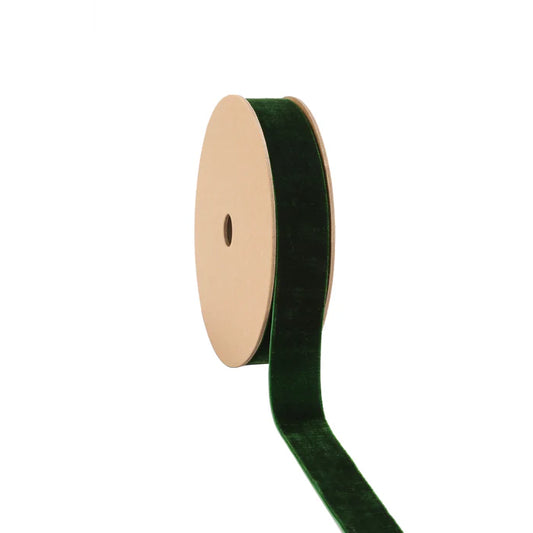 Velvet Ribbon - 1" Spruce