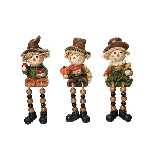 Farmer Scarecrow Shelf Sitter - 3 Styles