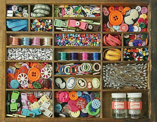 The Sewing Box Puzzle - 500 pieces