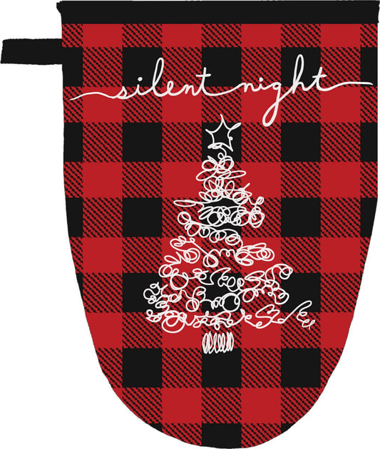 Cozy Christmas Grabber Mitt