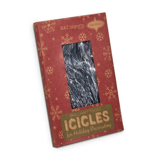 Silver Tinsel Strands