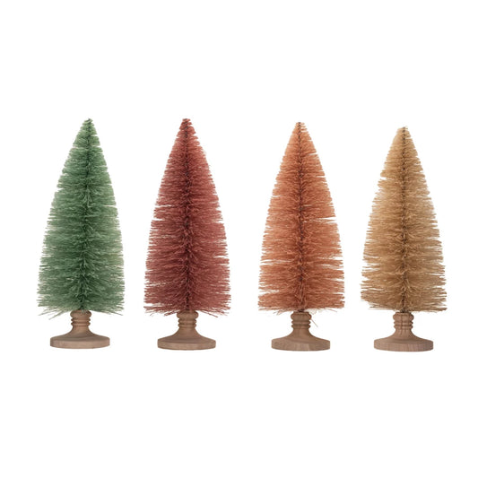 Bottle Brush Trees - 4 colors