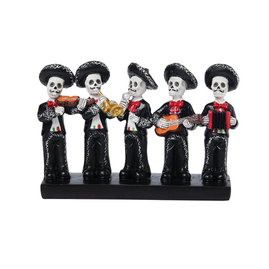 Skeleton Mariachi Figurine