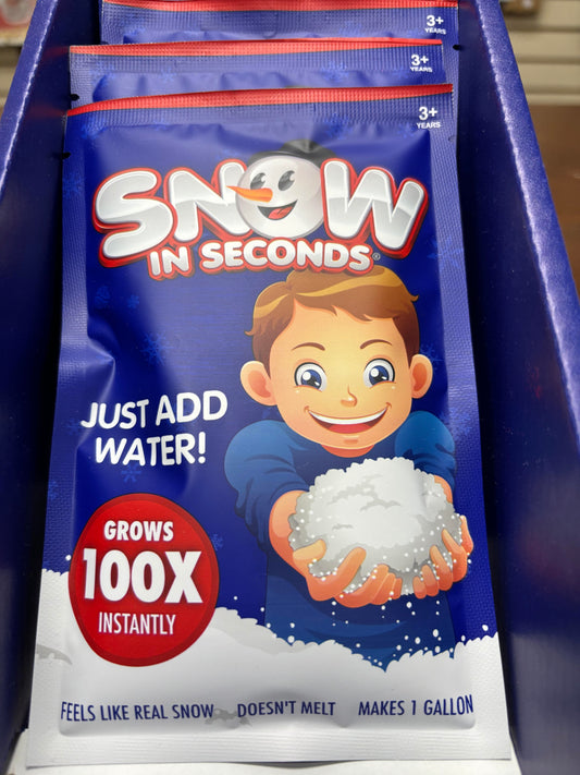 Snow in Seconds