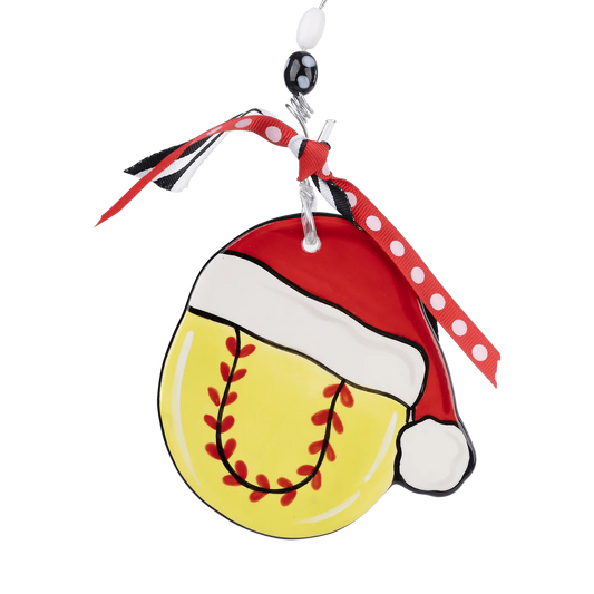 Softball Ornament