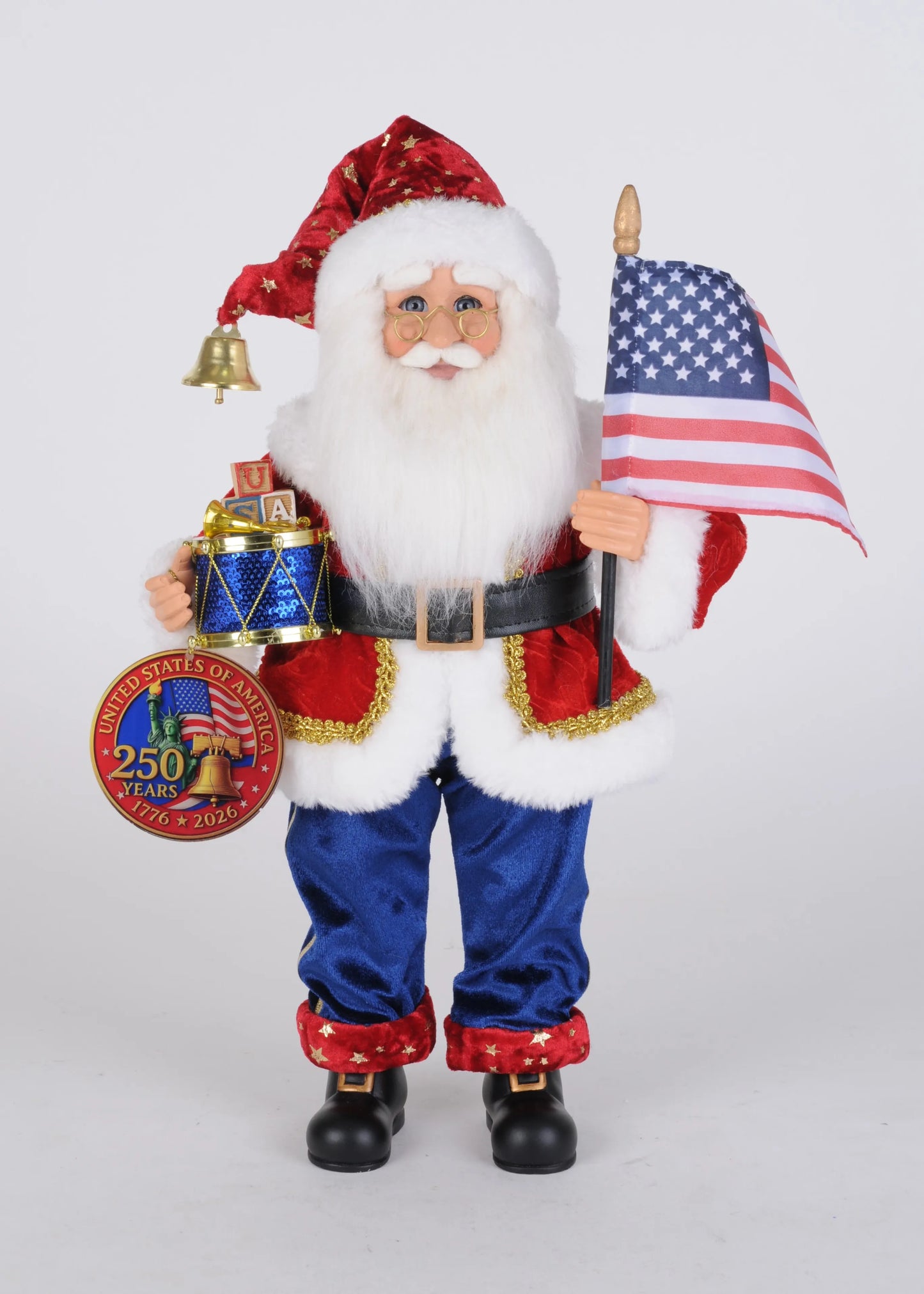 Stars & Stripes Santa