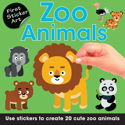 My Sticker Art: Zoo Animals