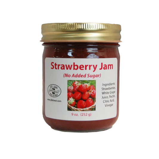 Strawberr Jam  (No Sugar Added) - 9 oz jar