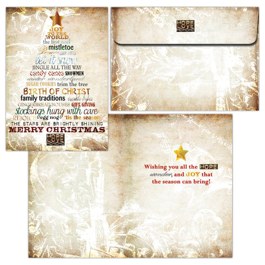 Christmas Tree Art Boxed Cards