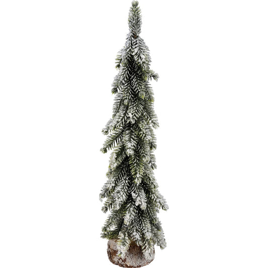 Snowy Large Thin Tree - 16" high